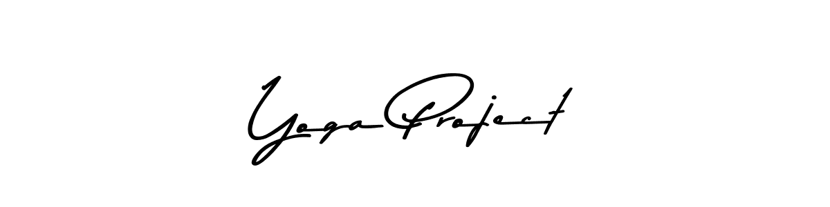 Design your own signature with our free online signature maker. With this signature software, you can create a handwritten (Asem Kandis PERSONAL USE) signature for name Yoga Project. Yoga Project signature style 9 images and pictures png