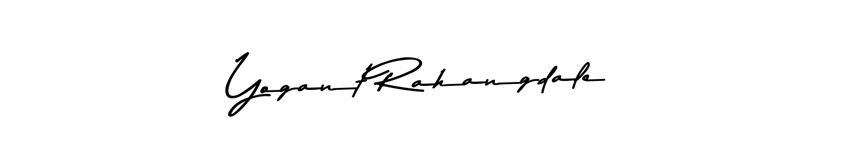 The best way (Asem Kandis PERSONAL USE) to make a short signature is to pick only two or three words in your name. The name Yogant Rahangdale include a total of six letters. For converting this name. Yogant Rahangdale signature style 9 images and pictures png