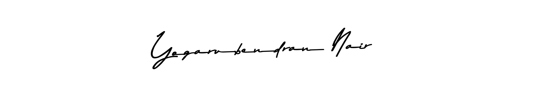 Also we have Yogarubendran Nair name is the best signature style. Create professional handwritten signature collection using Asem Kandis PERSONAL USE autograph style. Yogarubendran Nair signature style 9 images and pictures png
