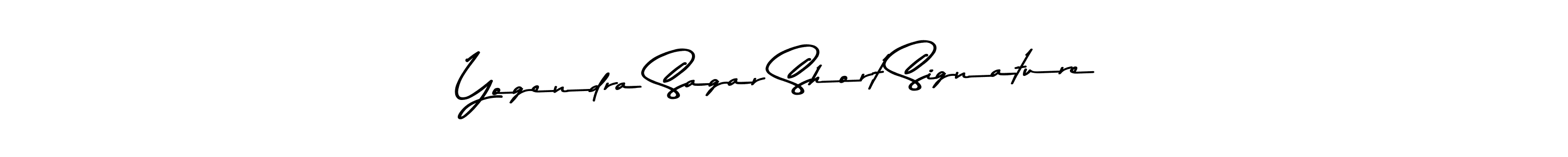 Make a beautiful signature design for name Yogendra Sagar Short Signature. Use this online signature maker to create a handwritten signature for free. Yogendra Sagar Short Signature signature style 9 images and pictures png