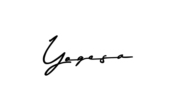 You should practise on your own different ways (Asem Kandis PERSONAL USE) to write your name (Yogesa) in signature. don't let someone else do it for you. Yogesa signature style 9 images and pictures png