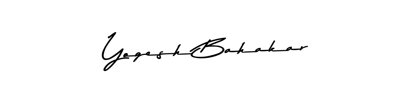 See photos of Yogesh Bahakar official signature by Spectra . Check more albums & portfolios. Read reviews & check more about Asem Kandis PERSONAL USE font. Yogesh Bahakar signature style 9 images and pictures png