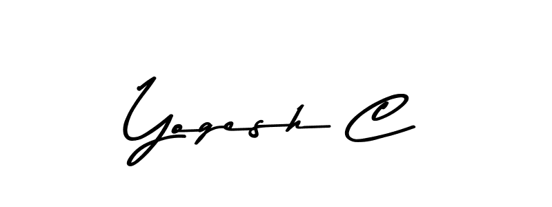 Once you've used our free online signature maker to create your best signature Asem Kandis PERSONAL USE style, it's time to enjoy all of the benefits that Yogesh C name signing documents. Yogesh C signature style 9 images and pictures png
