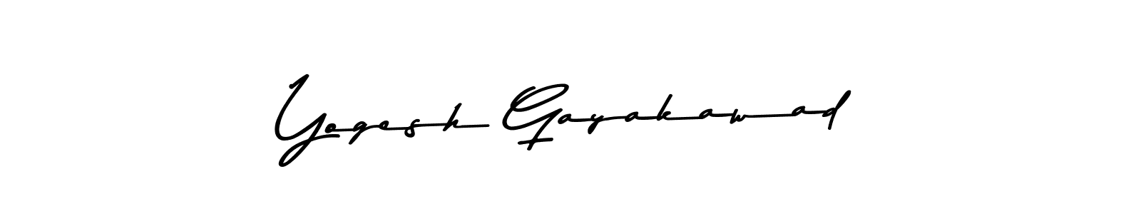 Here are the top 10 professional signature styles for the name Yogesh Gayakawad. These are the best autograph styles you can use for your name. Yogesh Gayakawad signature style 9 images and pictures png
