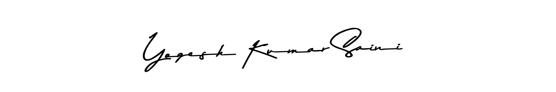 The best way (Asem Kandis PERSONAL USE) to make a short signature is to pick only two or three words in your name. The name Yogesh Kumar Saini include a total of six letters. For converting this name. Yogesh Kumar Saini signature style 9 images and pictures png