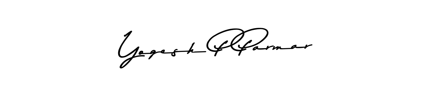 if you are searching for the best signature style for your name Yogesh P Parmar. so please give up your signature search. here we have designed multiple signature styles  using Asem Kandis PERSONAL USE. Yogesh P Parmar signature style 9 images and pictures png