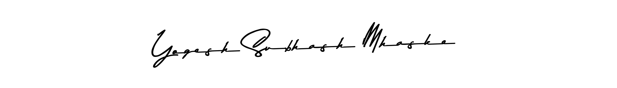 You can use this online signature creator to create a handwritten signature for the name Yogesh Subhash Mhaske. This is the best online autograph maker. Yogesh Subhash Mhaske signature style 9 images and pictures png