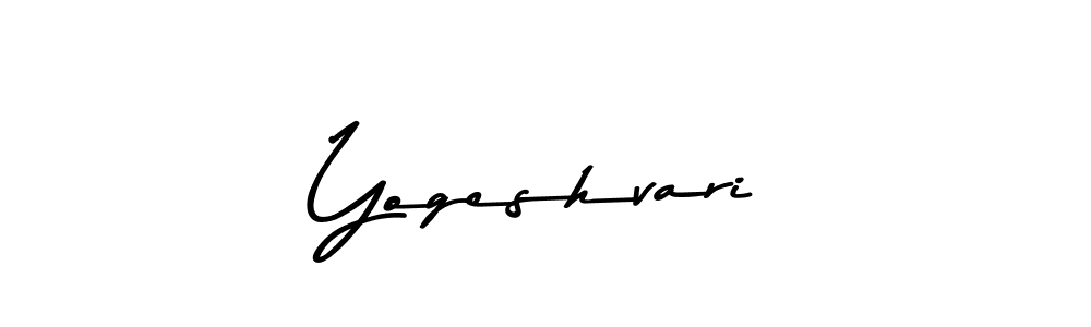 Design your own signature with our free online signature maker. With this signature software, you can create a handwritten (Asem Kandis PERSONAL USE) signature for name Yogeshvari. Yogeshvari signature style 9 images and pictures png