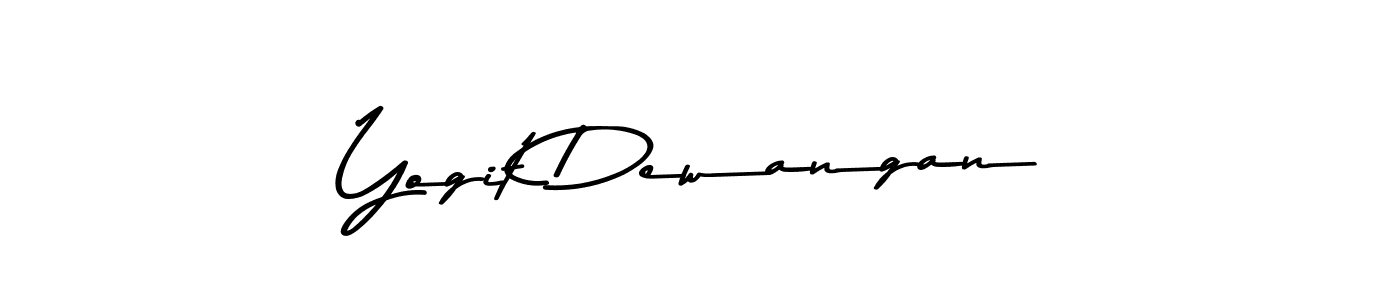 Make a beautiful signature design for name Yogit Dewangan. Use this online signature maker to create a handwritten signature for free. Yogit Dewangan signature style 9 images and pictures png
