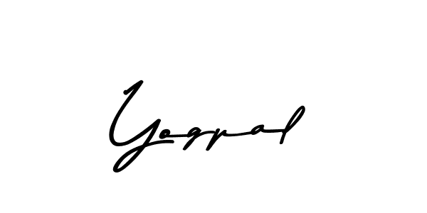 Yogpal stylish signature style. Best Handwritten Sign (Asem Kandis PERSONAL USE) for my name. Handwritten Signature Collection Ideas for my name Yogpal. Yogpal signature style 9 images and pictures png