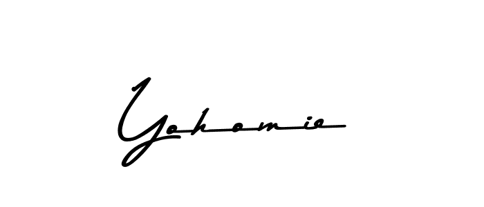 Once you've used our free online signature maker to create your best signature Asem Kandis PERSONAL USE style, it's time to enjoy all of the benefits that Yohomie name signing documents. Yohomie signature style 9 images and pictures png