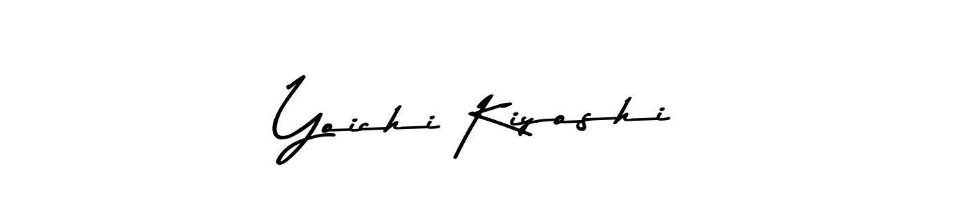 You can use this online signature creator to create a handwritten signature for the name Yoichi Kiyoshi. This is the best online autograph maker. Yoichi Kiyoshi signature style 9 images and pictures png