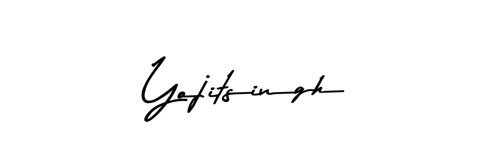 Yojitsingh stylish signature style. Best Handwritten Sign (Asem Kandis PERSONAL USE) for my name. Handwritten Signature Collection Ideas for my name Yojitsingh. Yojitsingh signature style 9 images and pictures png