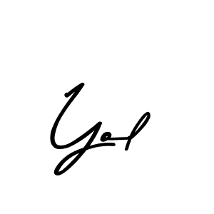 How to make Yol signature? Asem Kandis PERSONAL USE is a professional autograph style. Create handwritten signature for Yol name. Yol signature style 9 images and pictures png