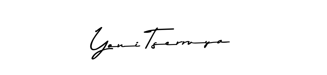 Here are the top 10 professional signature styles for the name Yoni Tserruya. These are the best autograph styles you can use for your name. Yoni Tserruya signature style 9 images and pictures png