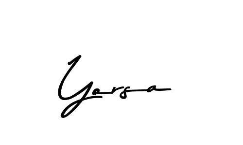 How to Draw Yorsa signature style? Asem Kandis PERSONAL USE is a latest design signature styles for name Yorsa. Yorsa signature style 9 images and pictures png
