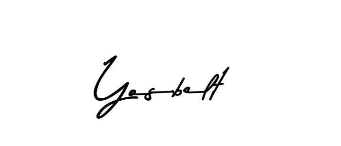 if you are searching for the best signature style for your name Yosbelt. so please give up your signature search. here we have designed multiple signature styles  using Asem Kandis PERSONAL USE. Yosbelt signature style 9 images and pictures png