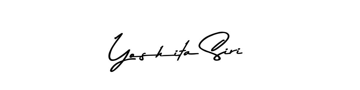 You can use this online signature creator to create a handwritten signature for the name Yoshita Siri. This is the best online autograph maker. Yoshita Siri signature style 9 images and pictures png