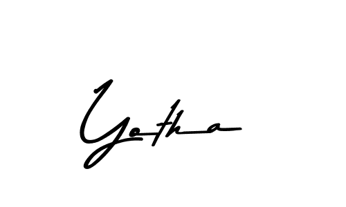 You should practise on your own different ways (Asem Kandis PERSONAL USE) to write your name (Yotha) in signature. don't let someone else do it for you. Yotha signature style 9 images and pictures png