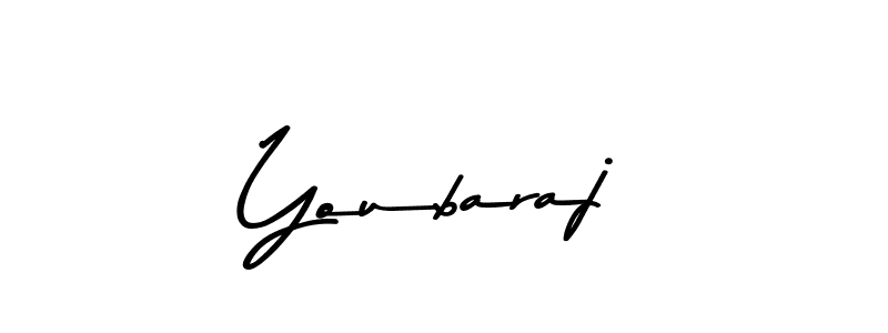 Design your own signature with our free online signature maker. With this signature software, you can create a handwritten (Asem Kandis PERSONAL USE) signature for name Youbaraj. Youbaraj signature style 9 images and pictures png