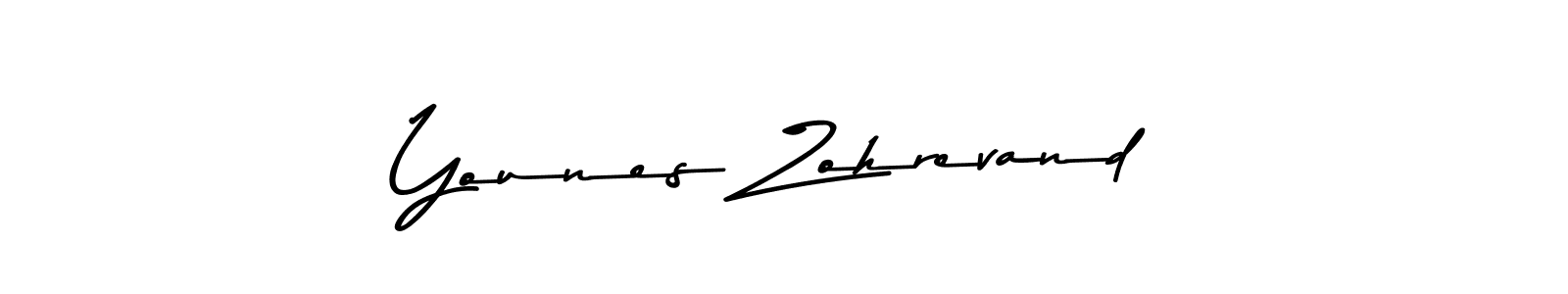 Make a beautiful signature design for name Younes Zohrevand. With this signature (Asem Kandis PERSONAL USE) style, you can create a handwritten signature for free. Younes Zohrevand signature style 9 images and pictures png