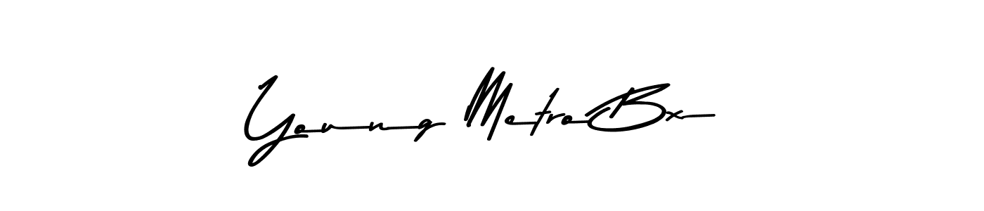 Young Metro Bx stylish signature style. Best Handwritten Sign (Asem Kandis PERSONAL USE) for my name. Handwritten Signature Collection Ideas for my name Young Metro Bx. Young Metro Bx signature style 9 images and pictures png