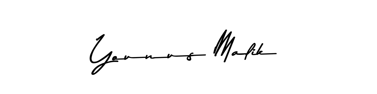 Make a beautiful signature design for name Younus Malik. Use this online signature maker to create a handwritten signature for free. Younus Malik signature style 9 images and pictures png