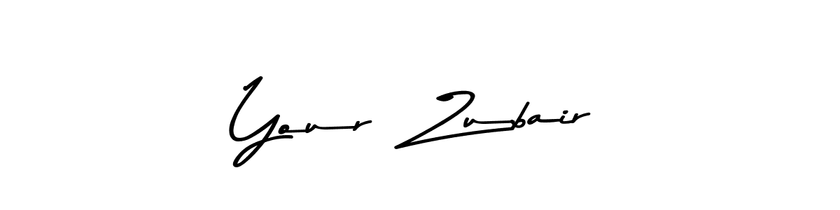 Make a beautiful signature design for name Your  Zubair. With this signature (Asem Kandis PERSONAL USE) style, you can create a handwritten signature for free. Your  Zubair signature style 9 images and pictures png