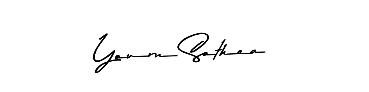 Make a beautiful signature design for name Yourn Sothea. Use this online signature maker to create a handwritten signature for free. Yourn Sothea signature style 9 images and pictures png