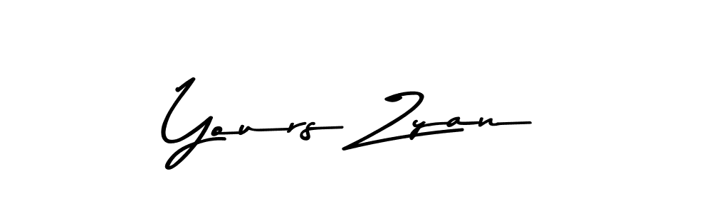 Once you've used our free online signature maker to create your best signature Asem Kandis PERSONAL USE style, it's time to enjoy all of the benefits that Yours Zyan name signing documents. Yours Zyan signature style 9 images and pictures png