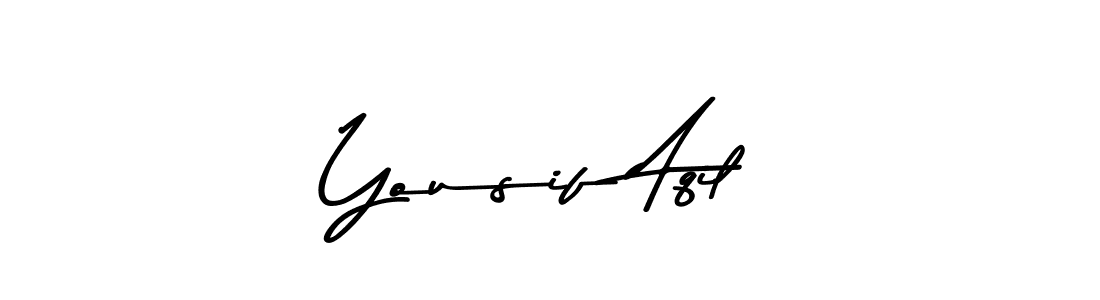 Also You can easily find your signature by using the search form. We will create Yousif Aqil name handwritten signature images for you free of cost using Asem Kandis PERSONAL USE sign style. Yousif Aqil signature style 9 images and pictures png