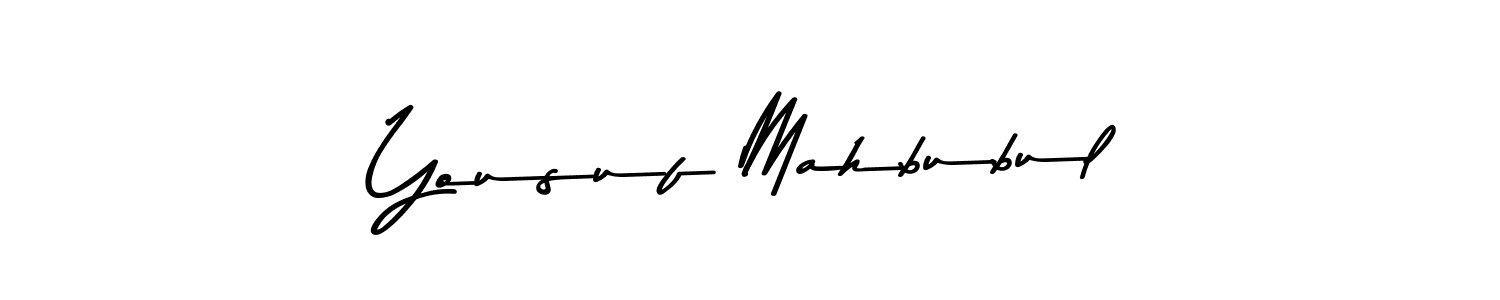 Similarly Asem Kandis PERSONAL USE is the best handwritten signature design. Signature creator online .You can use it as an online autograph creator for name Yousuf Mahbubul. Yousuf Mahbubul signature style 9 images and pictures png
