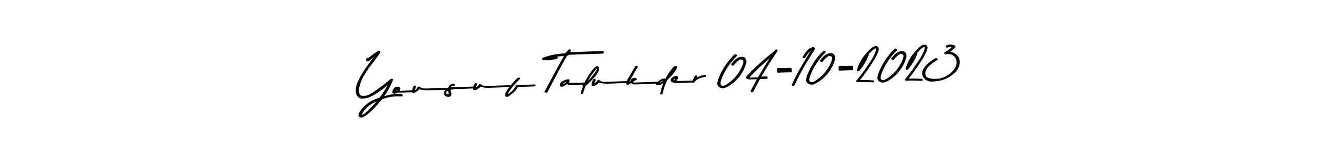 Here are the top 10 professional signature styles for the name Yousuf Talukder 04-10-2023. These are the best autograph styles you can use for your name. Yousuf Talukder 04-10-2023 signature style 9 images and pictures png