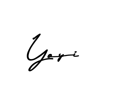 Yoyi stylish signature style. Best Handwritten Sign (Asem Kandis PERSONAL USE) for my name. Handwritten Signature Collection Ideas for my name Yoyi. Yoyi signature style 9 images and pictures png