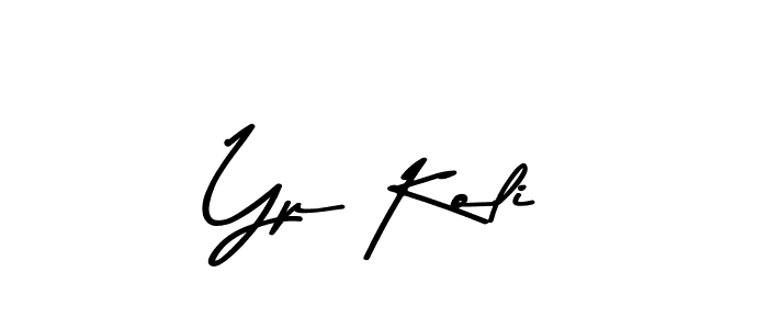 Make a beautiful signature design for name Yp Koli. Use this online signature maker to create a handwritten signature for free. Yp Koli signature style 9 images and pictures png