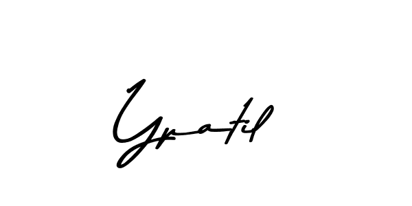 Design your own signature with our free online signature maker. With this signature software, you can create a handwritten (Asem Kandis PERSONAL USE) signature for name Ypatil. Ypatil signature style 9 images and pictures png