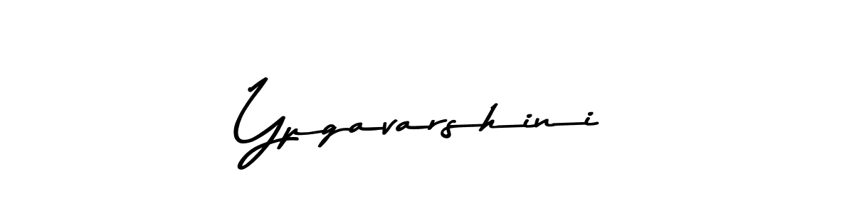 Ypgavarshini stylish signature style. Best Handwritten Sign (Asem Kandis PERSONAL USE) for my name. Handwritten Signature Collection Ideas for my name Ypgavarshini. Ypgavarshini signature style 9 images and pictures png