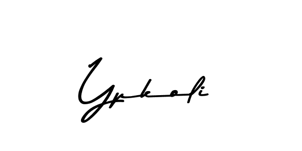 Ypkoli stylish signature style. Best Handwritten Sign (Asem Kandis PERSONAL USE) for my name. Handwritten Signature Collection Ideas for my name Ypkoli. Ypkoli signature style 9 images and pictures png