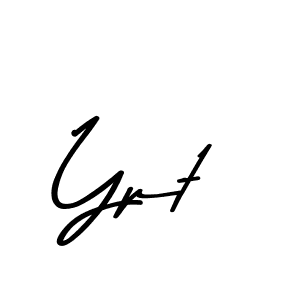 You should practise on your own different ways (Asem Kandis PERSONAL USE) to write your name (Ypt) in signature. don't let someone else do it for you. Ypt signature style 9 images and pictures png