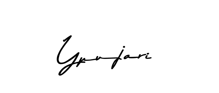 Make a beautiful signature design for name Ypujari. With this signature (Asem Kandis PERSONAL USE) style, you can create a handwritten signature for free. Ypujari signature style 9 images and pictures png