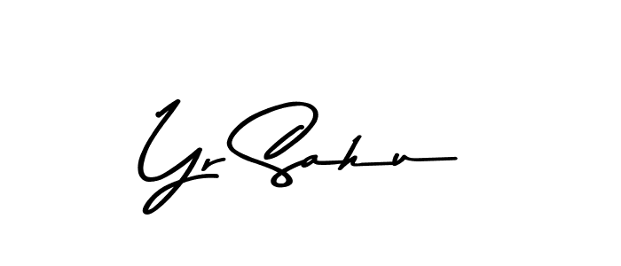 Use a signature maker to create a handwritten signature online. With this signature software, you can design (Asem Kandis PERSONAL USE) your own signature for name Yr Sahu. Yr Sahu signature style 9 images and pictures png