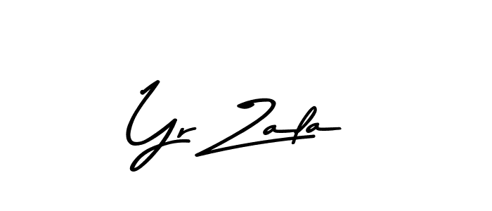The best way (Asem Kandis PERSONAL USE) to make a short signature is to pick only two or three words in your name. The name Yr Zala include a total of six letters. For converting this name. Yr Zala signature style 9 images and pictures png