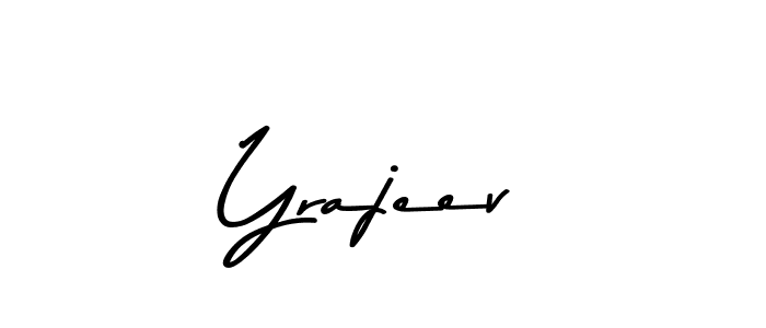 How to Draw Yrajeev signature style? Asem Kandis PERSONAL USE is a latest design signature styles for name Yrajeev. Yrajeev signature style 9 images and pictures png