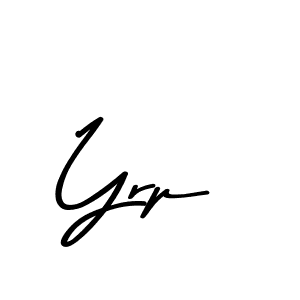 How to Draw Yrp signature style? Asem Kandis PERSONAL USE is a latest design signature styles for name Yrp. Yrp signature style 9 images and pictures png