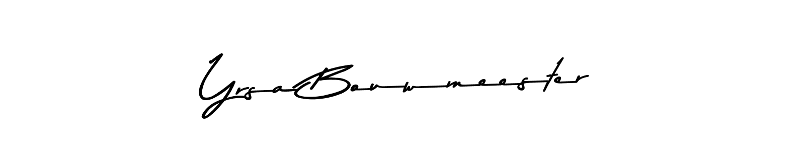 Similarly Asem Kandis PERSONAL USE is the best handwritten signature design. Signature creator online .You can use it as an online autograph creator for name Yrsa Bouwmeester. Yrsa Bouwmeester signature style 9 images and pictures png