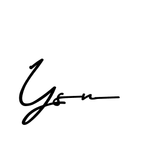 The best way (Asem Kandis PERSONAL USE) to make a short signature is to pick only two or three words in your name. The name Ysn include a total of six letters. For converting this name. Ysn signature style 9 images and pictures png