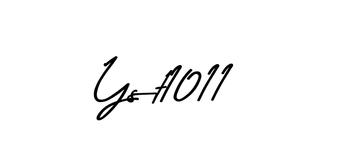 Use a signature maker to create a handwritten signature online. With this signature software, you can design (Asem Kandis PERSONAL USE) your own signature for name Yst1011. Yst1011 signature style 9 images and pictures png