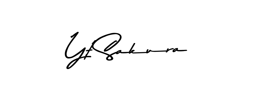 Make a short Yt Sakura signature style. Manage your documents anywhere anytime using Asem Kandis PERSONAL USE. Create and add eSignatures, submit forms, share and send files easily. Yt Sakura signature style 9 images and pictures png