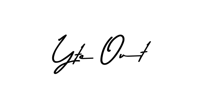 Check out images of Autograph of Yte Out name. Actor Yte Out Signature Style. Asem Kandis PERSONAL USE is a professional sign style online. Yte Out signature style 9 images and pictures png