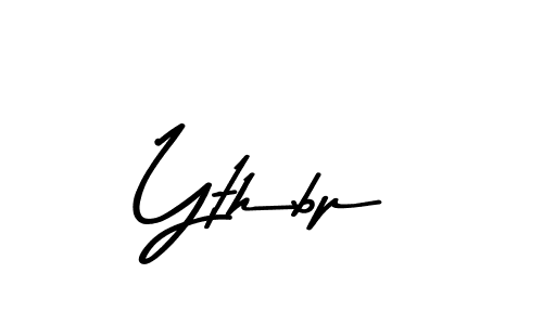 Ythbp stylish signature style. Best Handwritten Sign (Asem Kandis PERSONAL USE) for my name. Handwritten Signature Collection Ideas for my name Ythbp. Ythbp signature style 9 images and pictures png